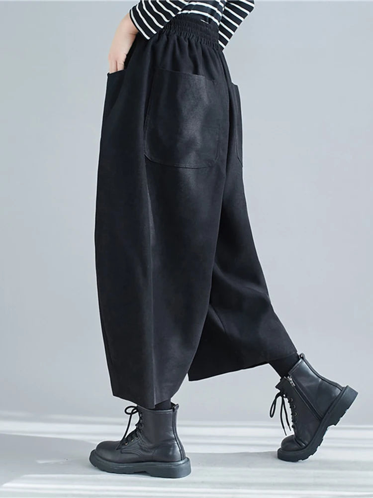 Korean Casual Harem Pantalones Baggy Bloomers Style Sweatpants