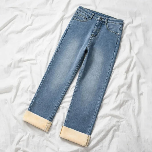 Warm Fleece Jeans 2
