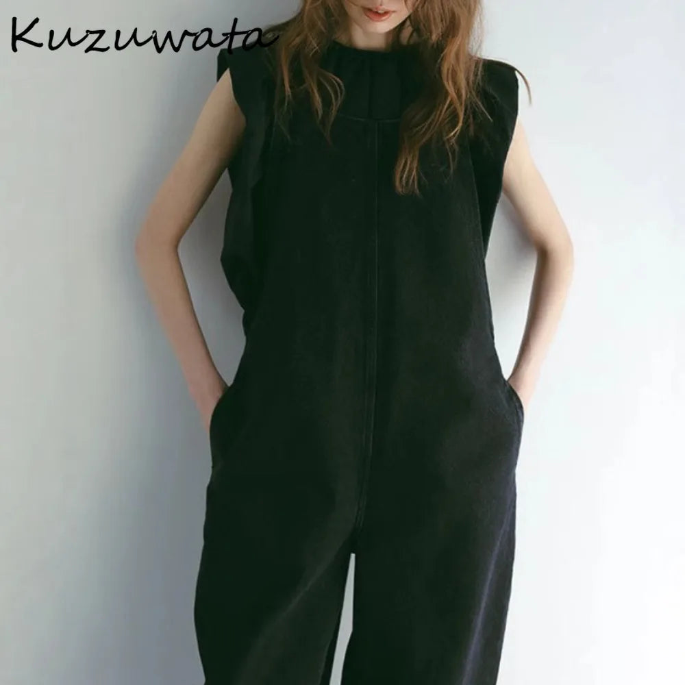 Kuzuwata Elegant Sleeveless Cloud Shirt