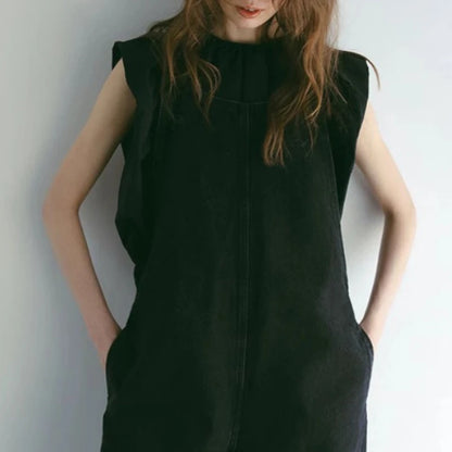 Kuzuwata Elegant Sleeveless Cloud Shirt