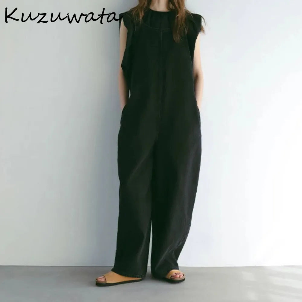 Kuzuwata Elegant Sleeveless Cloud Shirt