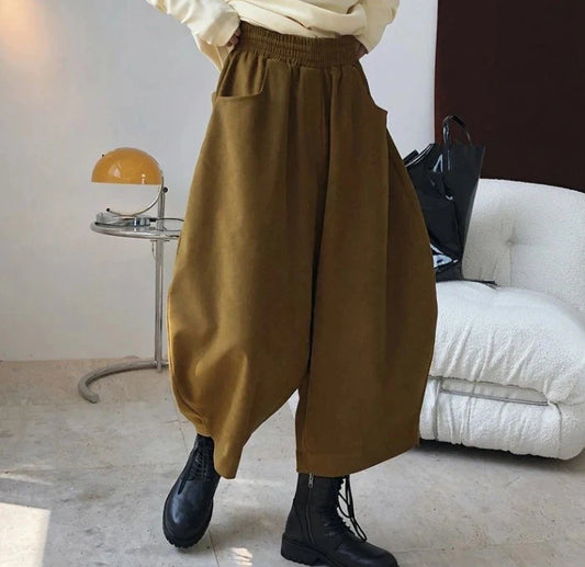 Korean Casual Harem Pantalones Baggy Bloomers Style Sweatpants