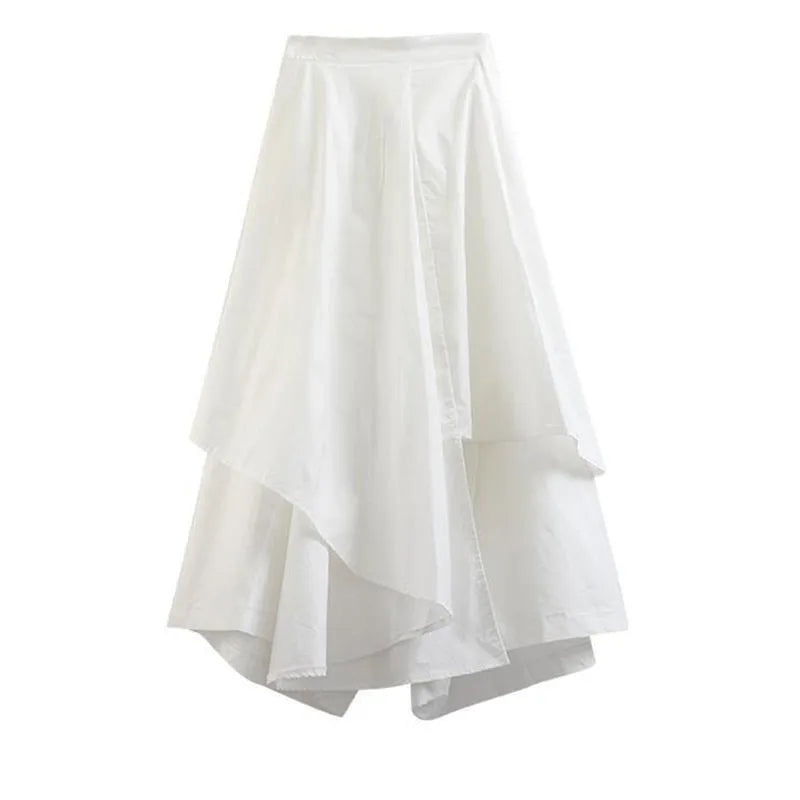 Women's Gothic Irregular Long Culottes Skirts