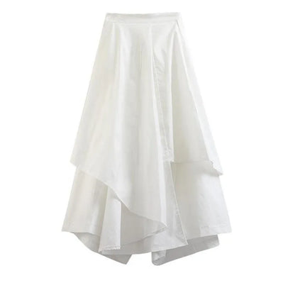 Women's Gothic Irregular Long Culottes Skirts